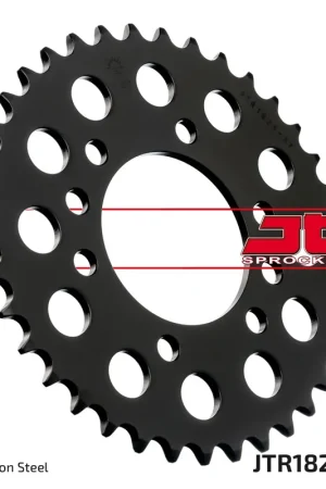JT Sprockets - REAR STEEL 37T, 520 - Sprockets - Geschikt voor diverse Suzuki modellen Shop Nu